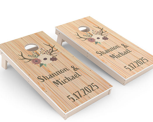 Wedding All Weather Cornhole Boards