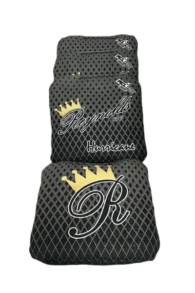 Reynolds Bags Pro Style Cornhole Bags Black Reynolds Bags- Hurricane