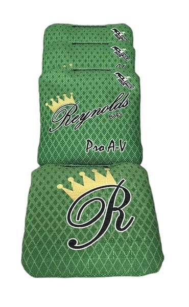 Reynolds Bags Pro Style Cornhole Bags Green Reynolds Bags - Pro A-V