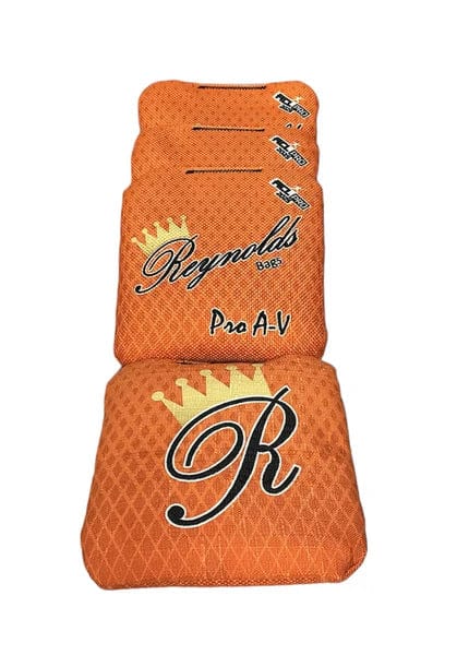 Reynolds Bags Pro Style Cornhole Bags Orange Reynolds Bags - Pro A-V