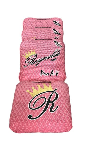 Reynolds Bags Pro Style Cornhole Bags Pink Reynolds Bags - Pro A-V