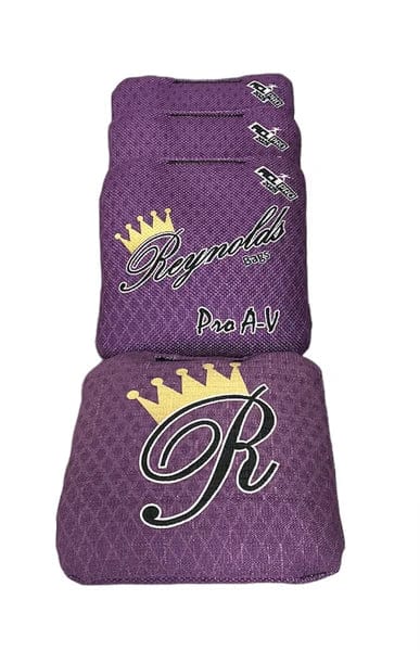 Reynolds Bags Pro Style Cornhole Bags Purple Reynolds Bags - Pro A-V