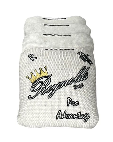 Reynolds Bags Pro Style Cornhole Bags White Reynolds Bags - Pro Advantage