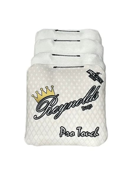 Reynolds Bags Pro Style Cornhole Bags White Reynolds Bags - Pro Touch