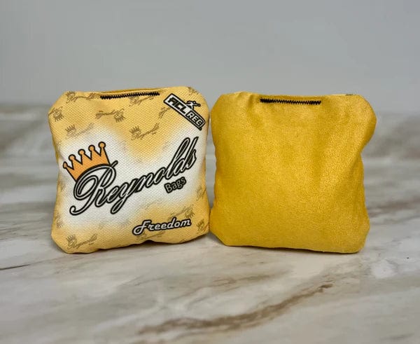 Reynolds Bags Pro Style Cornhole Bags Yellow Reynolds Bags- Freedom Rec Stamp