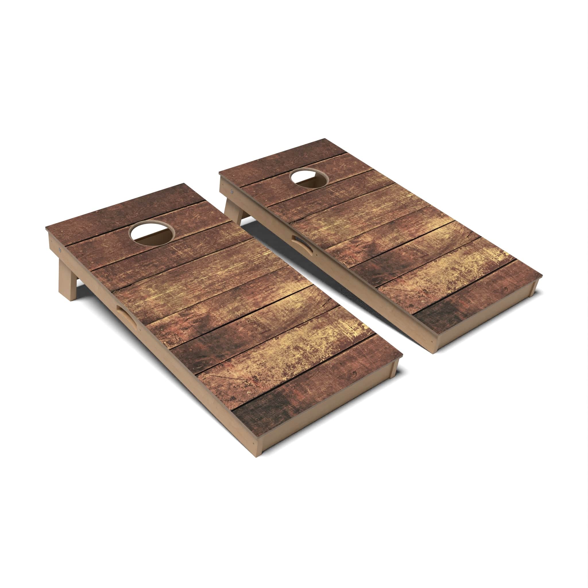 Wooden popular cornhole set