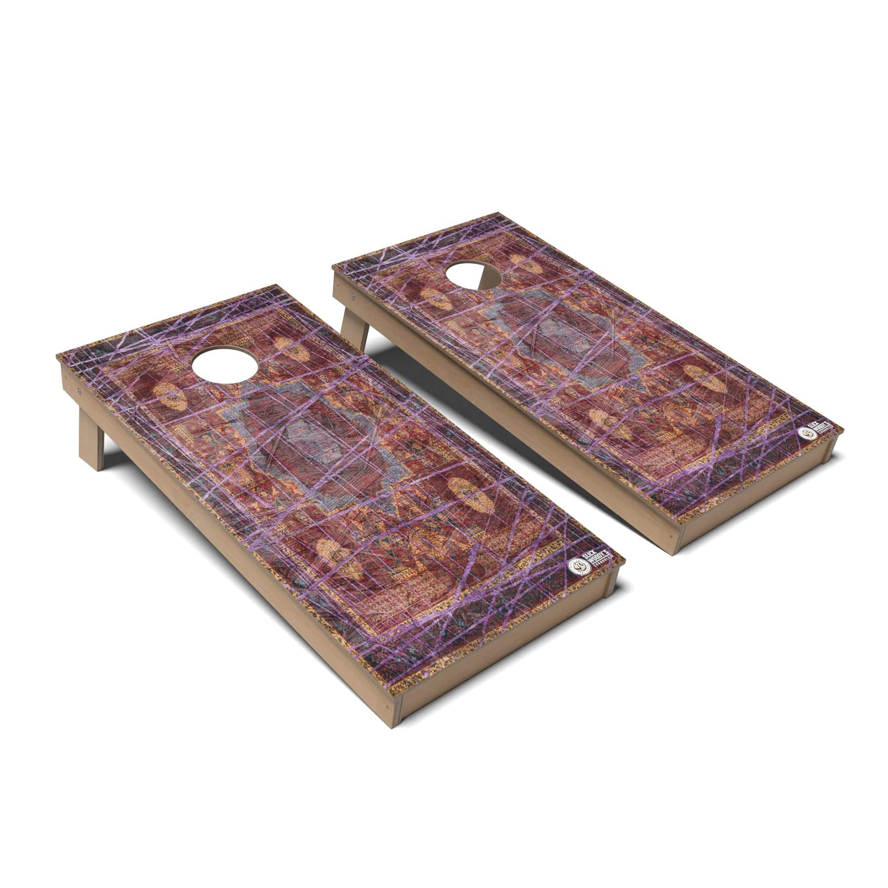 Bohemian Cornhole Boards - Backyard – Slick Woody's