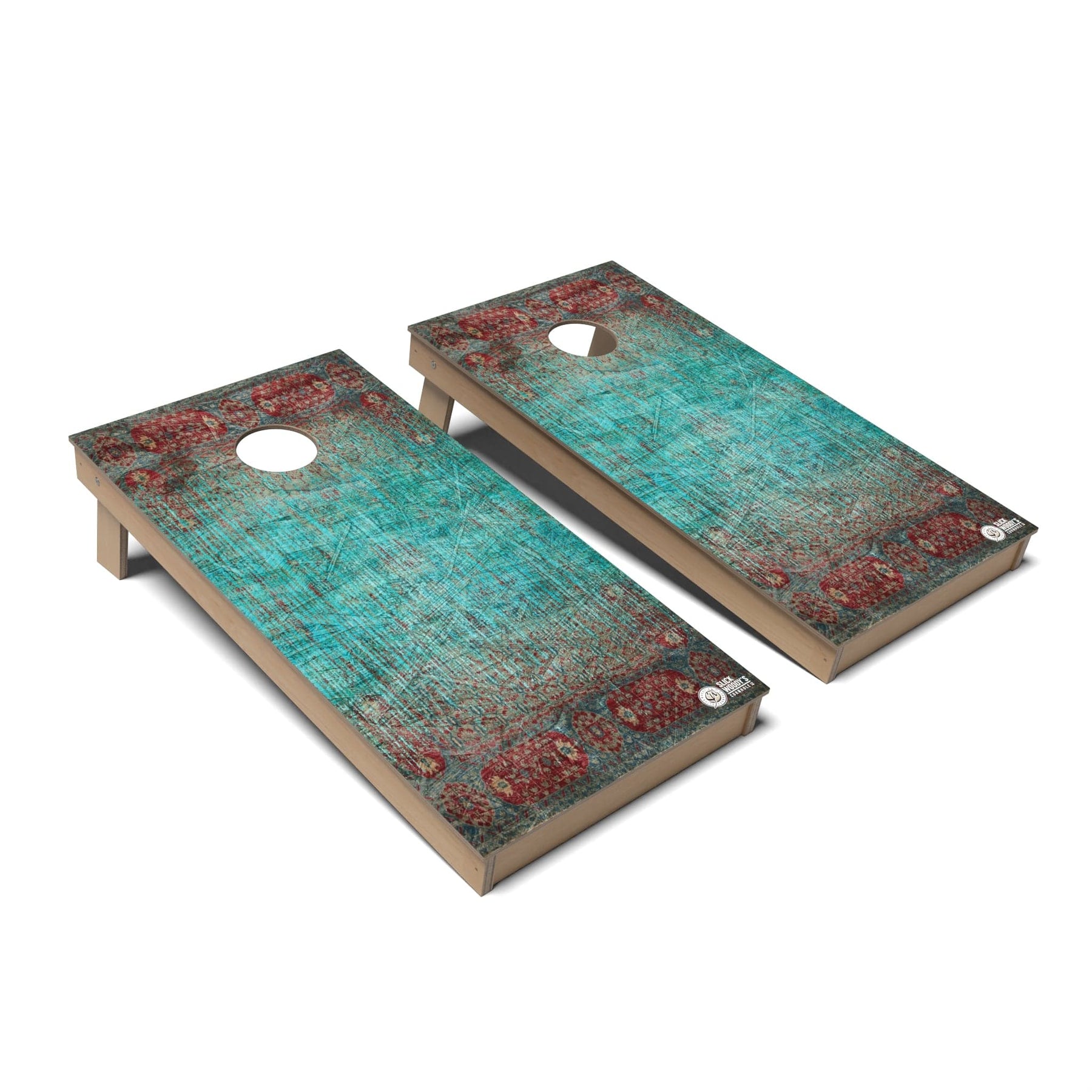 Bohemian Cornhole Boards - Backyard – Slick Woody's