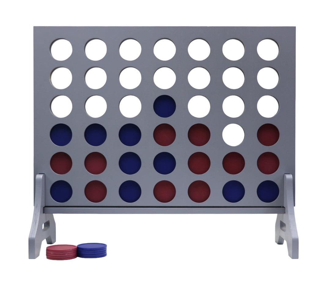 Slick Woody's Maroon / Navy Tailgating Pros Grey Giant 4 in a Row